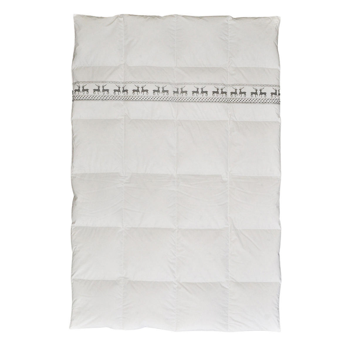 ScandicDream, extrawarm 200/200 cm ScandicDream  - Weiß/Grau, Basics, Textil (200/200cm)
