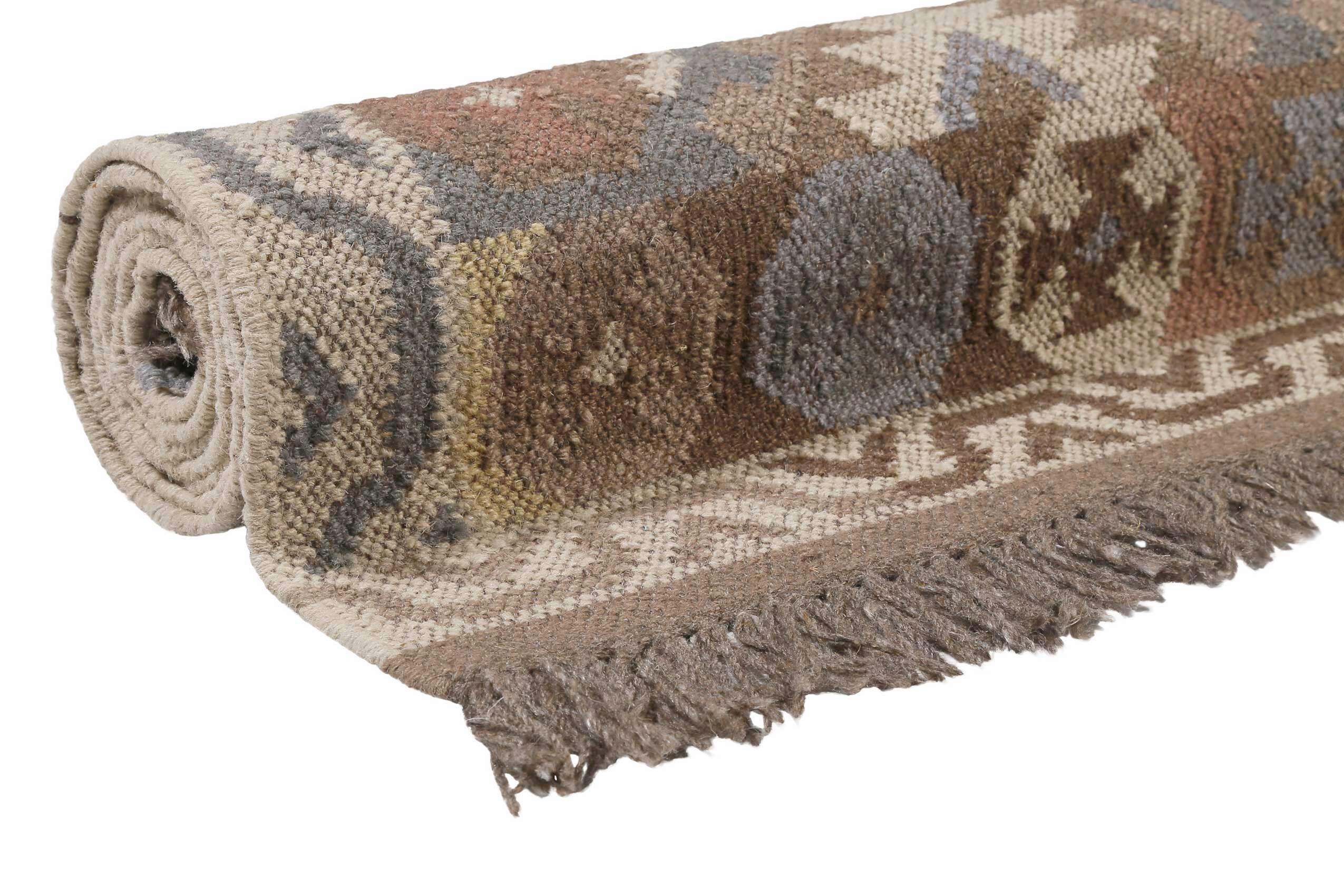 Thumbnail - Handwebteppich Migny, Mehrfarbig, Textil, Boho, rechteckig, 80x150 cm, für Fußbodenheizung geeignet, in verschiedenen Gr...