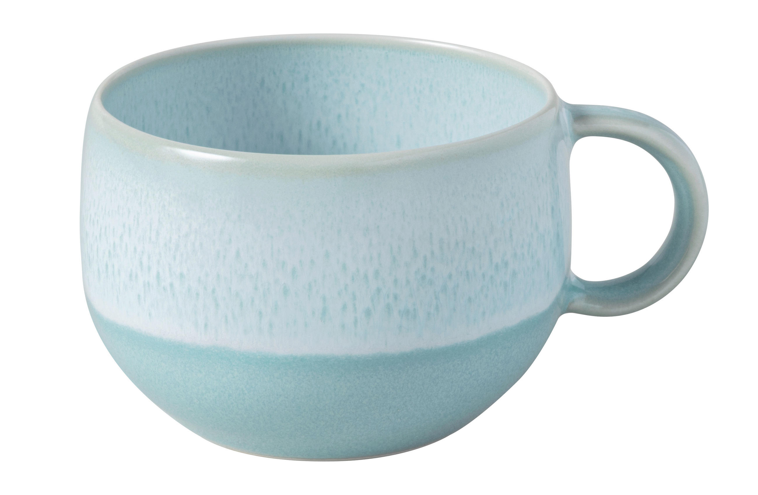 ESPRESSOTASSE Perlemor Aqua  - Hellblau, Basics, Keramik (8,5/6,5/4,5cm) - Villeroy & Boch