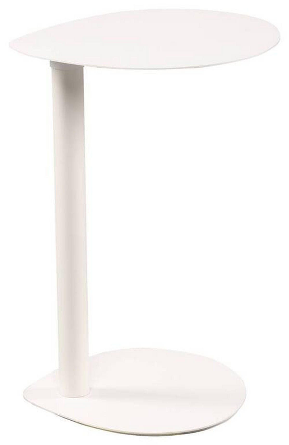 ODKLÁDACÍ STOLEK, bílá - bílá, Design, kov (34/32/46cm) - Xora