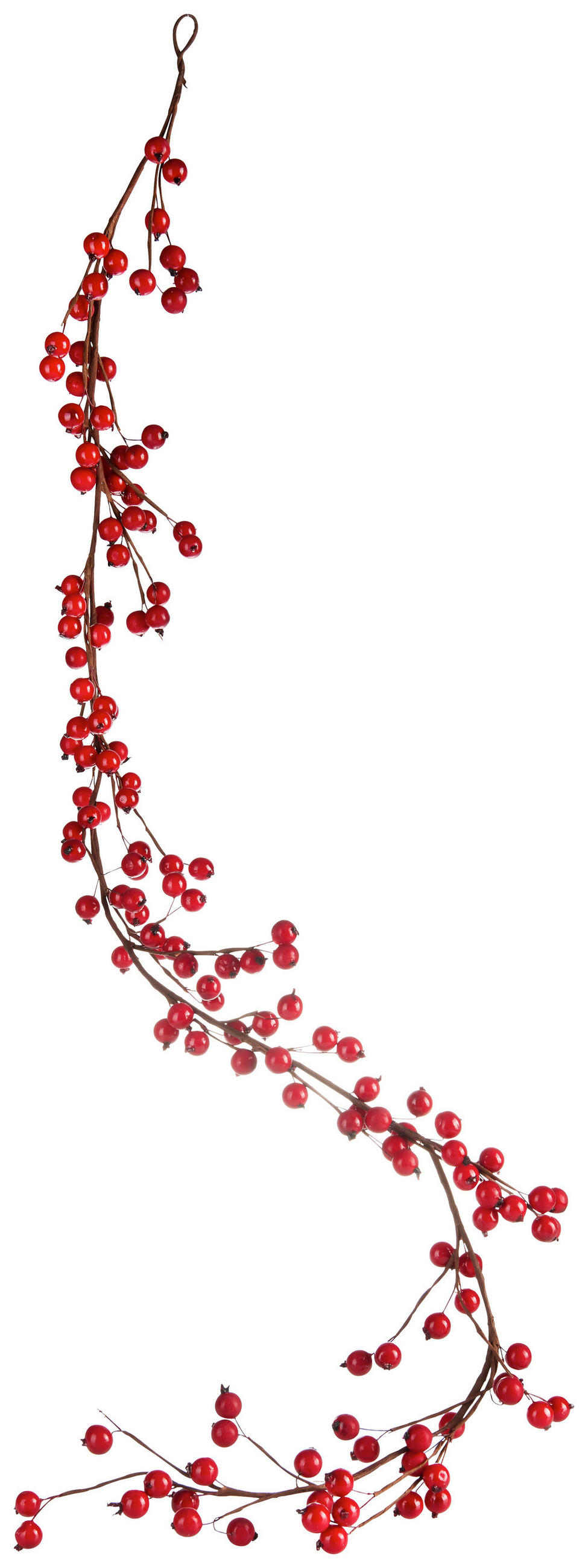 GIRLANDE  - Rot/Braun, LIFESTYLE, Kunststoff (130cm)