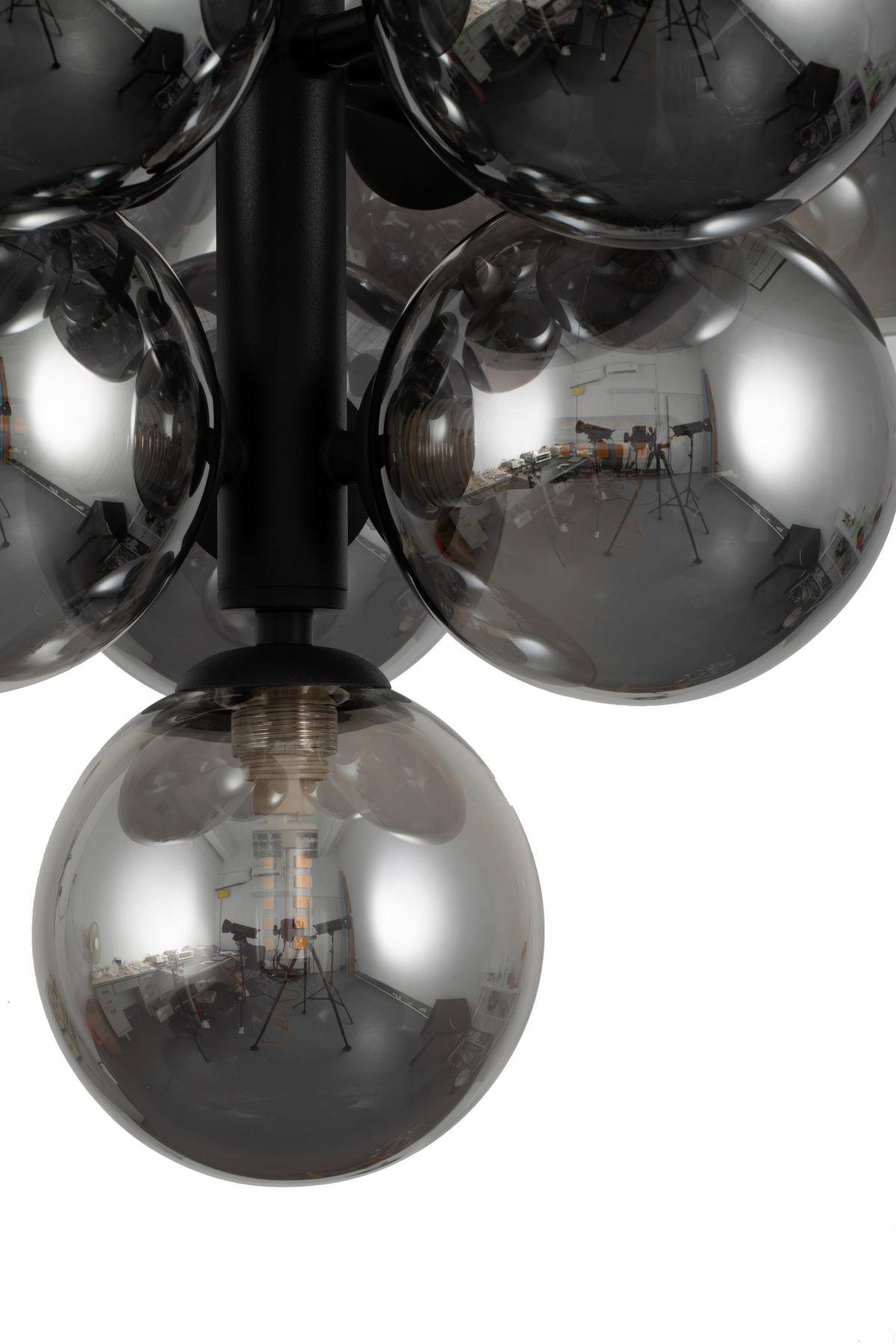 HÄNGELEUCHTE 40/153 cm  - Schwarz, Trend, Glas/Metall (40/153cm) - Novel