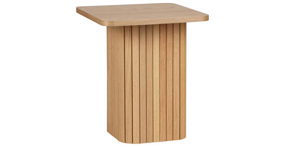 BEISTELLTISCH in Holz, Holzwerkstoff 40/40/45 cm - Eichefarben, Basics, Holz/Holzwerkstoff (40/40/45cm) - Xora