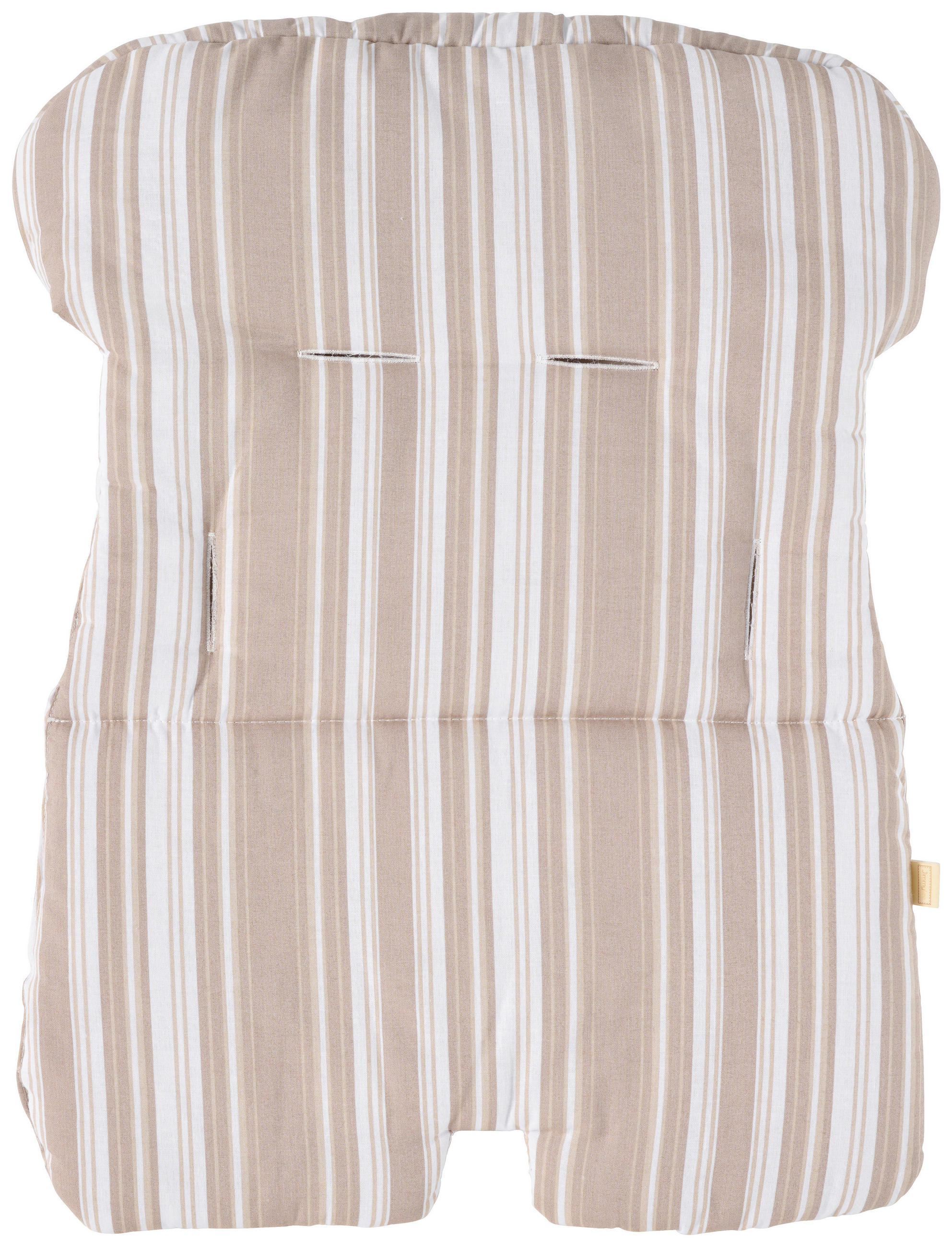 HOCHSTUHLEINLAGE BRUNCH  - Beige, Basics, Textil (42/52cm) - Jimmylee