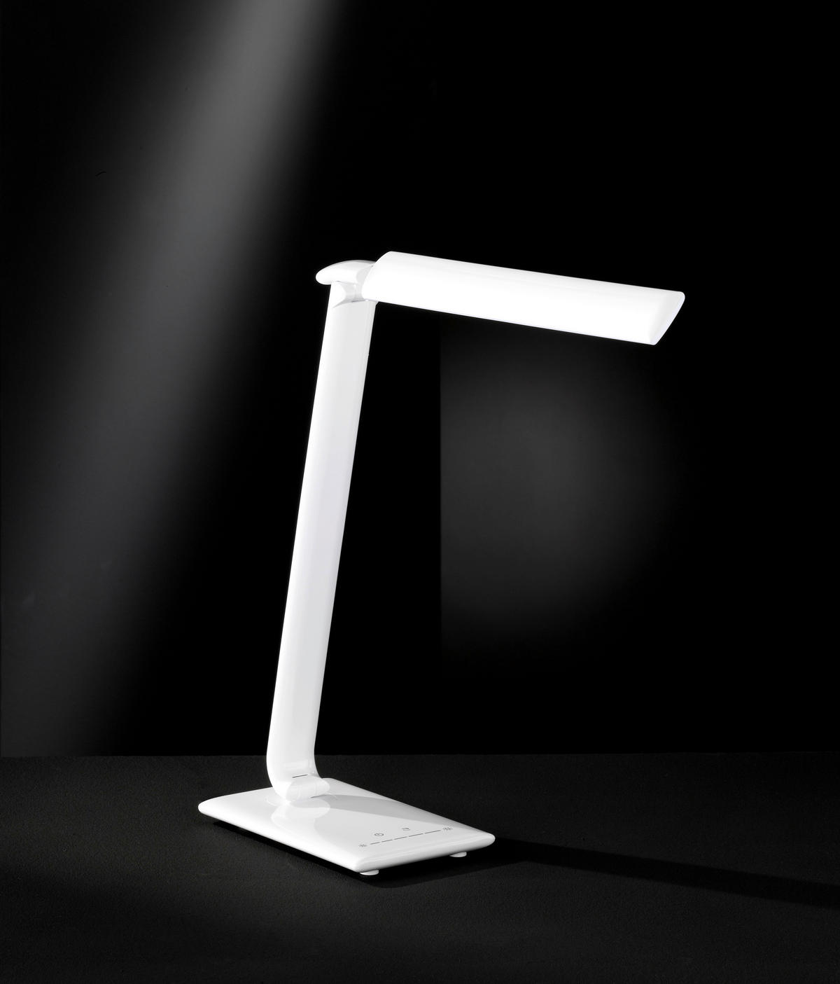 LED-TISCHLEUCHTE 12,5/56/35 cm   - Weiß, Design, Kunststoff (12,5/56/35cm)