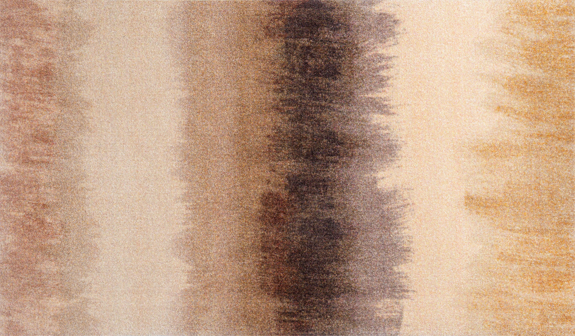 FLACHWEBETEPPICH 70/120 cm Bronze Bands Braun  - Braun, Design, Kunststoff/Textil (70/120cm) - wash+dry