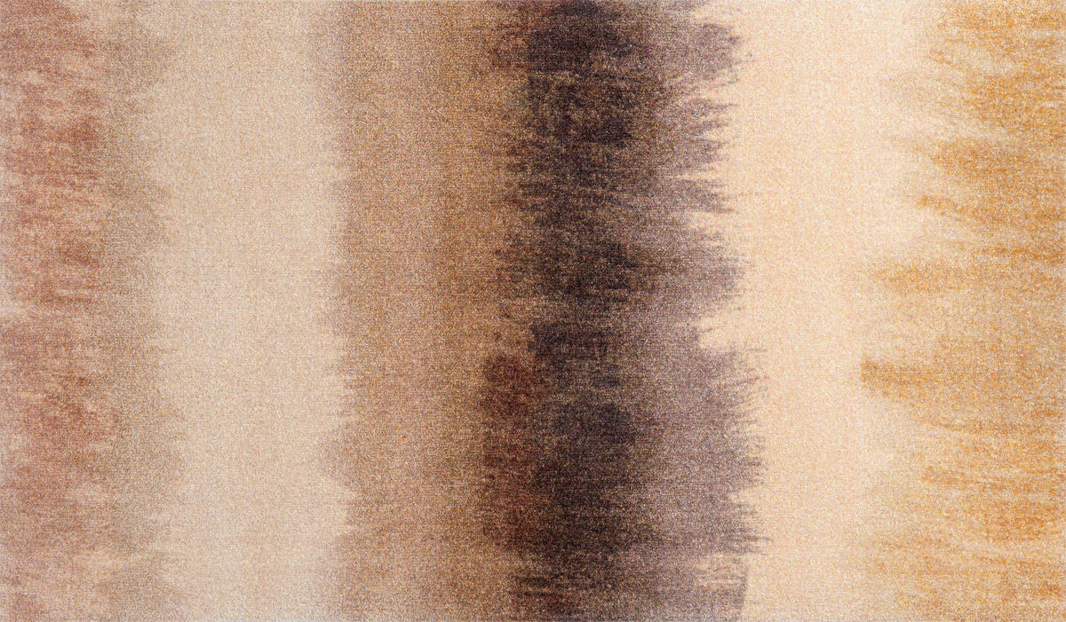 FLACHWEBETEPPICH 70/120 cm Bronze Bands Braun  - Braun, Design, Kunststoff/Textil (70/120cm) - wash+dry