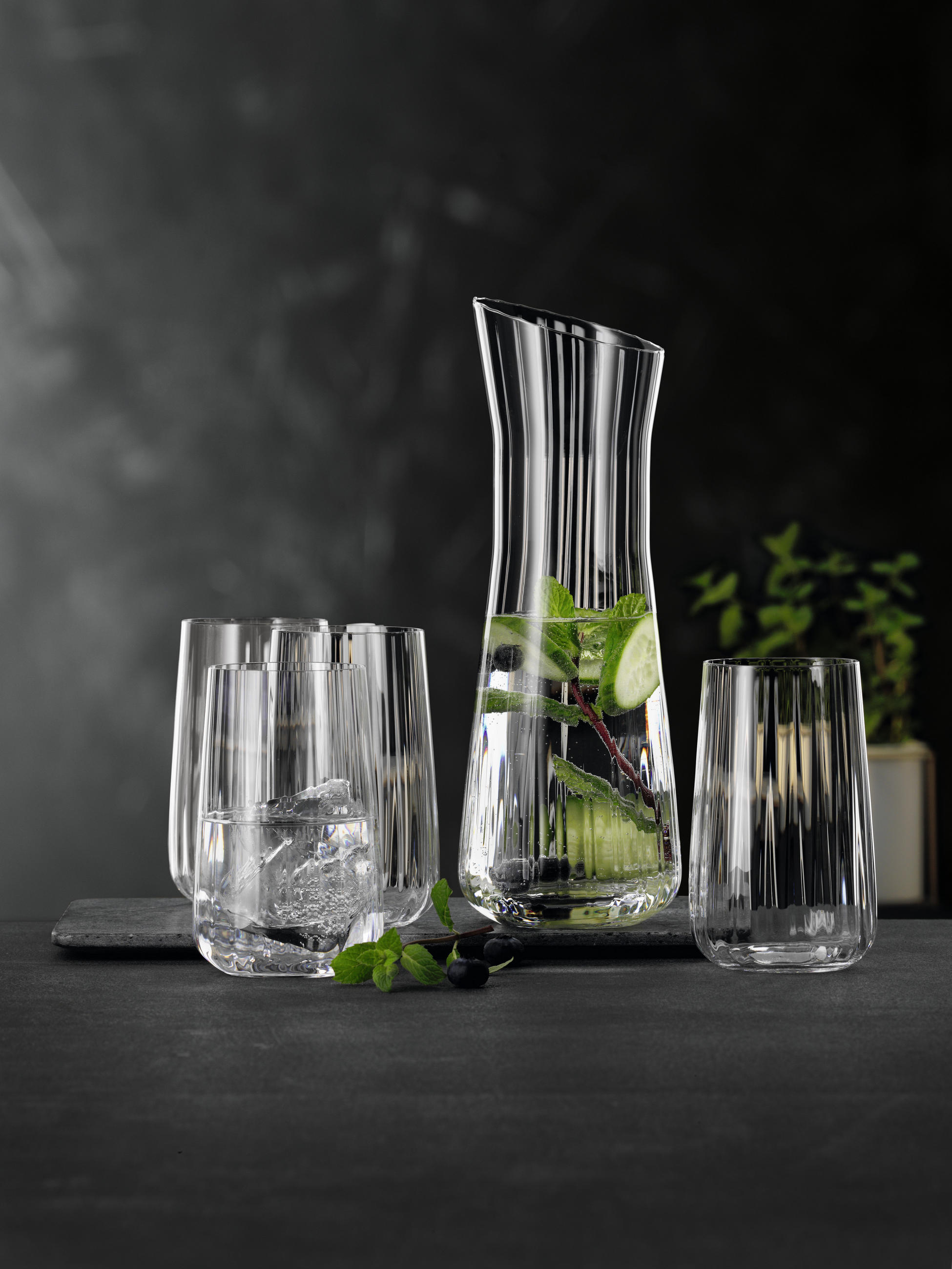 KARAFFE 1,1 L - Klar, Trend, Glas (10,6/28,4/10,6cm) - Spiegelau