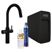 KÜCHENARMATUR 30103010204  - Schwarz, Basics, Kunststoff/Metall (20/43,9/51,6cm)