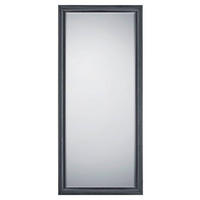 WANDSPIEGEL 80/180/4 cm    in rechteckig  - Schwarz, KONVENTIONELL, Glas/Kunststoff (80/180/4cm)