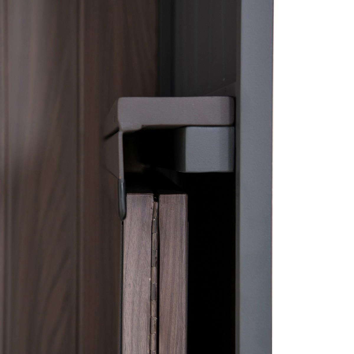 GARTENHAUS - Anthrazit/Dunkelbraun, Basics, Metall (220/226/94cm) - Modante