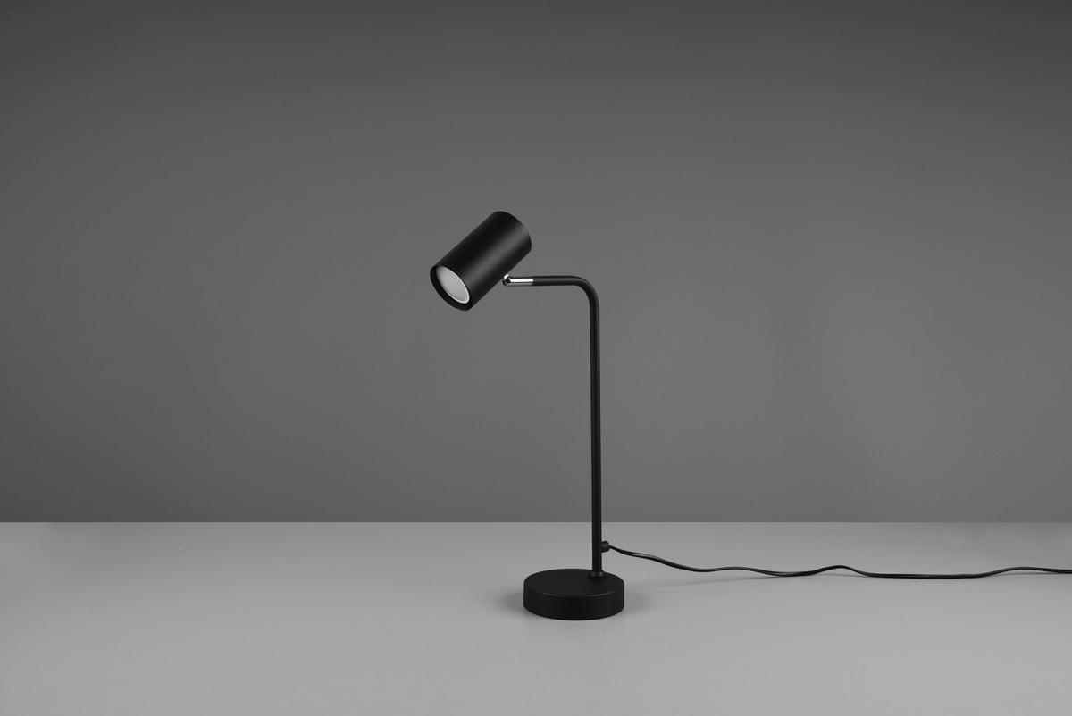 BORDSLAMPA Marley   - svart, Basics, metall (45/12/25cm) - Trio Leuchten