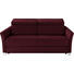 SCHLAFSOFA in Textil Bordeaux - Bordeaux/Silberfarben, KONVENTIONELL, Holz/Textil (185/100/100cm) - Bali SCHLAFSOFA in Textil Bordeaux - Bordeaux/Silberfarben, KONVENTIONELL, Holz/Textil (185/100/100cm) - Bali