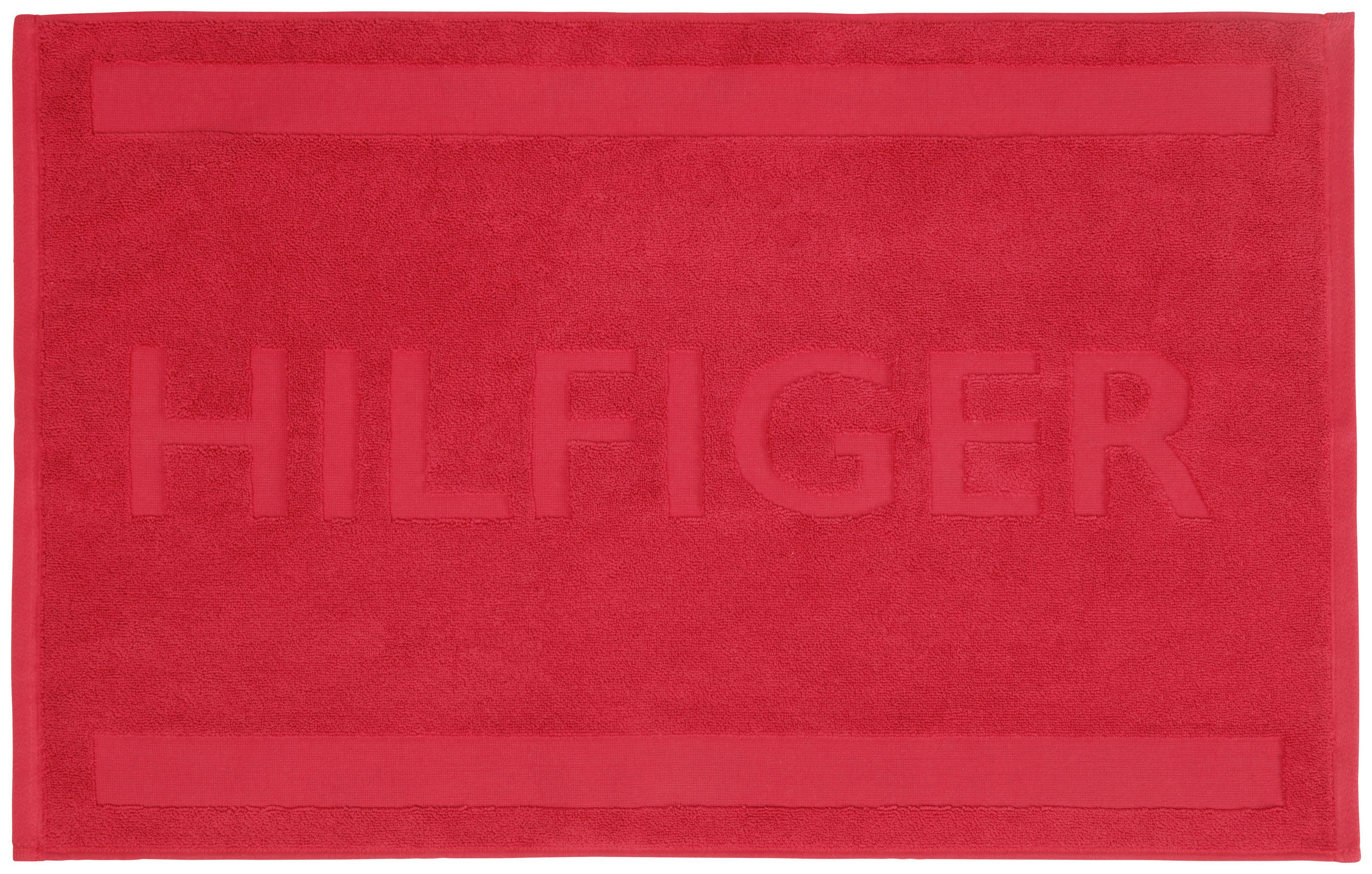 FÜRDŐSZOBASZŐNYEG  50/80 cm  piros   - piros, Basics, textil (50/80cm) - Tommy Hilfiger