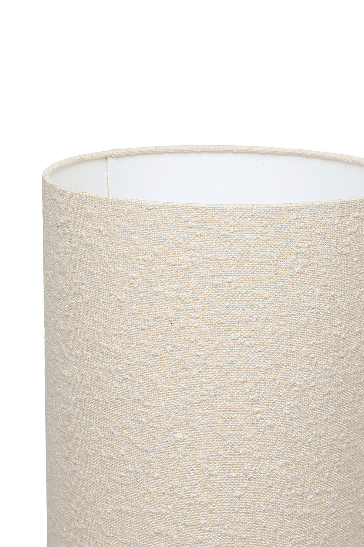 STEHLEUCHTE  30/130/30 cm   - Creme, Design, Textil/Metall (30/130/30cm) - Kare-Design