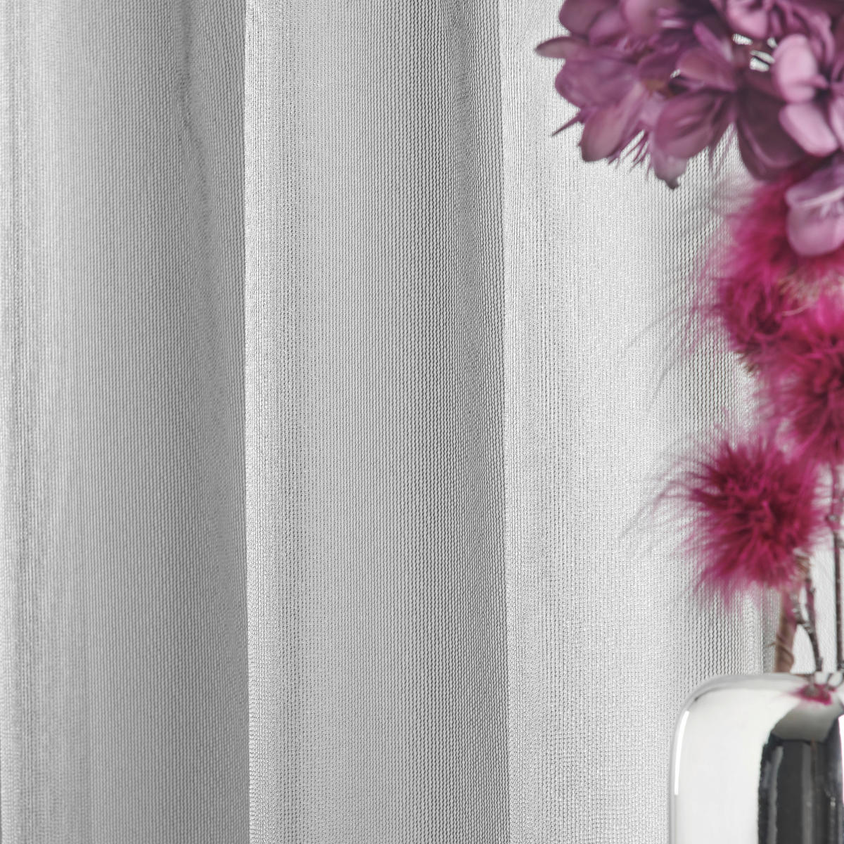 FERTIGVORHANG  transparent  140/245 cm   - Weiß, Basics, Textil (140/245cm) - Esposa