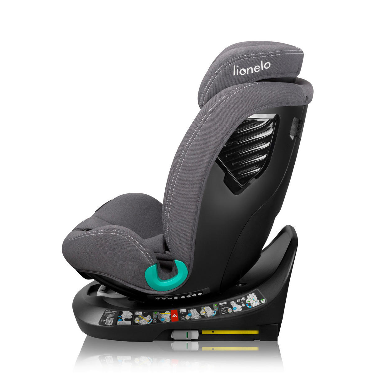 KINDERAUTOSITZ  - Grau, Basics, Kunststoff (44,5/60/81cm) - Lionelo