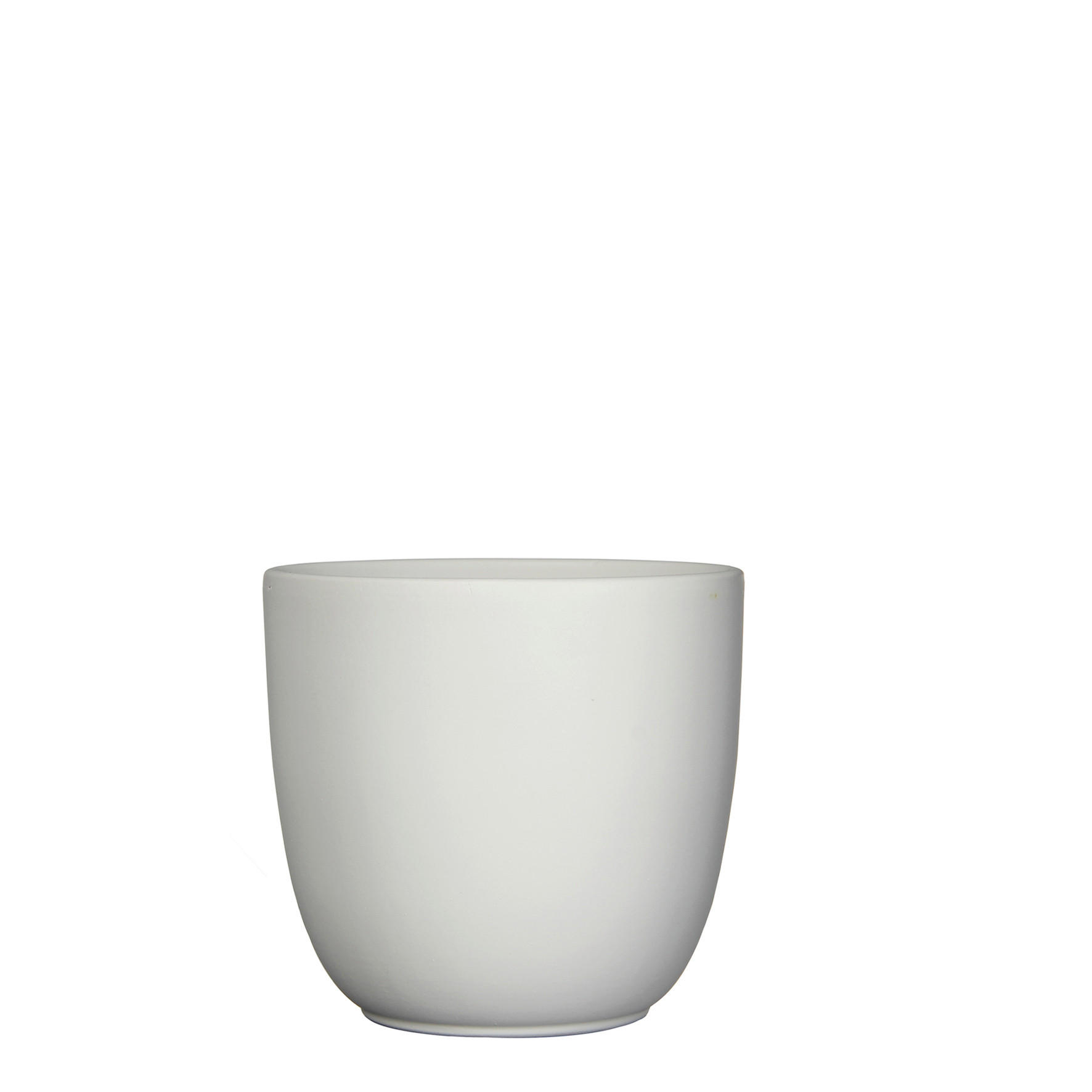 VIRÁGKASPÓ 22,5/20 cm  - fehér, Basics, kerámia (22,5/20cm)