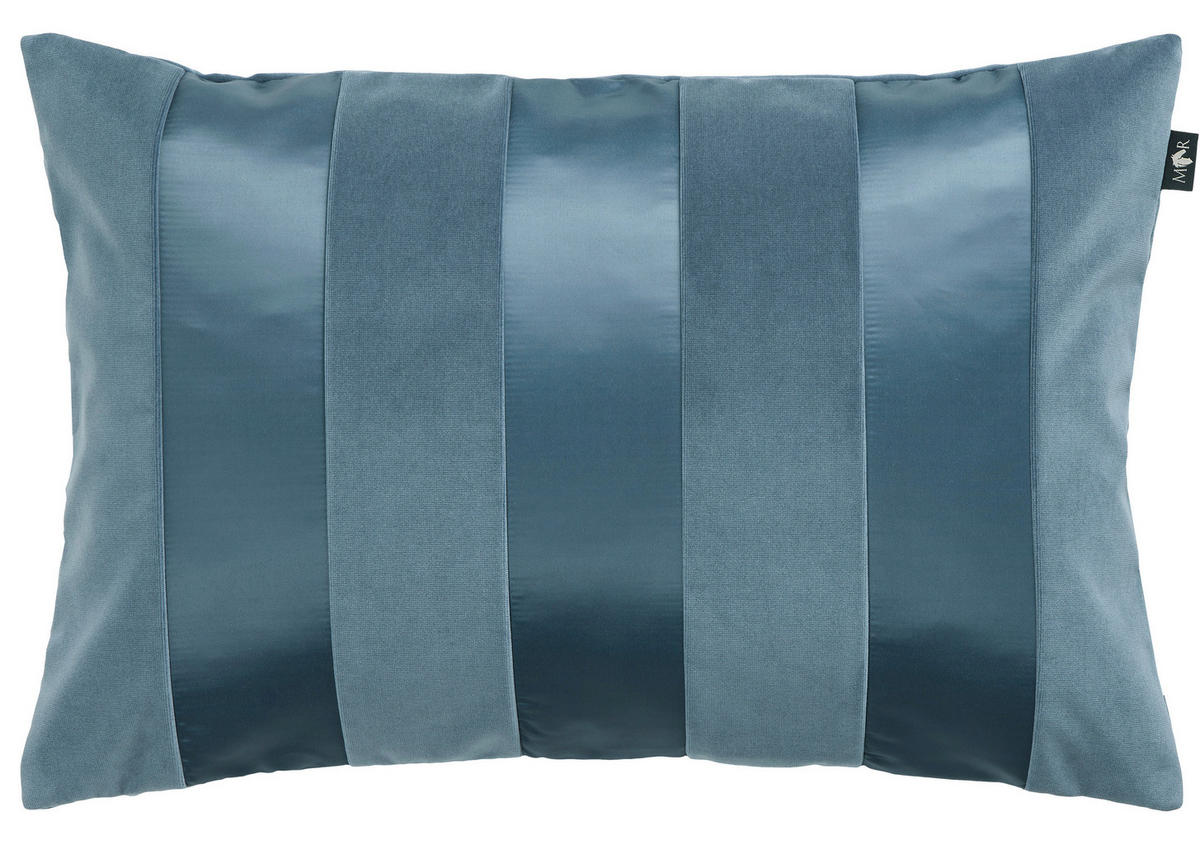 KISSENHÜLLE Marcel.Remus.Design- Valdemossa blau 40/60 cm  - Blau, Design, Textil (40/60cm) - Marcel Remus