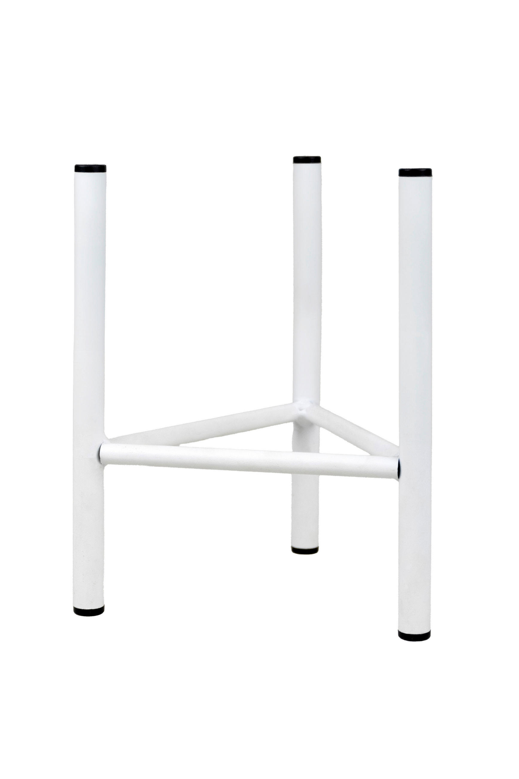 BLUMENSTÄNDER Metall  - Weiß, Basics, Metall (27/25/27cm)