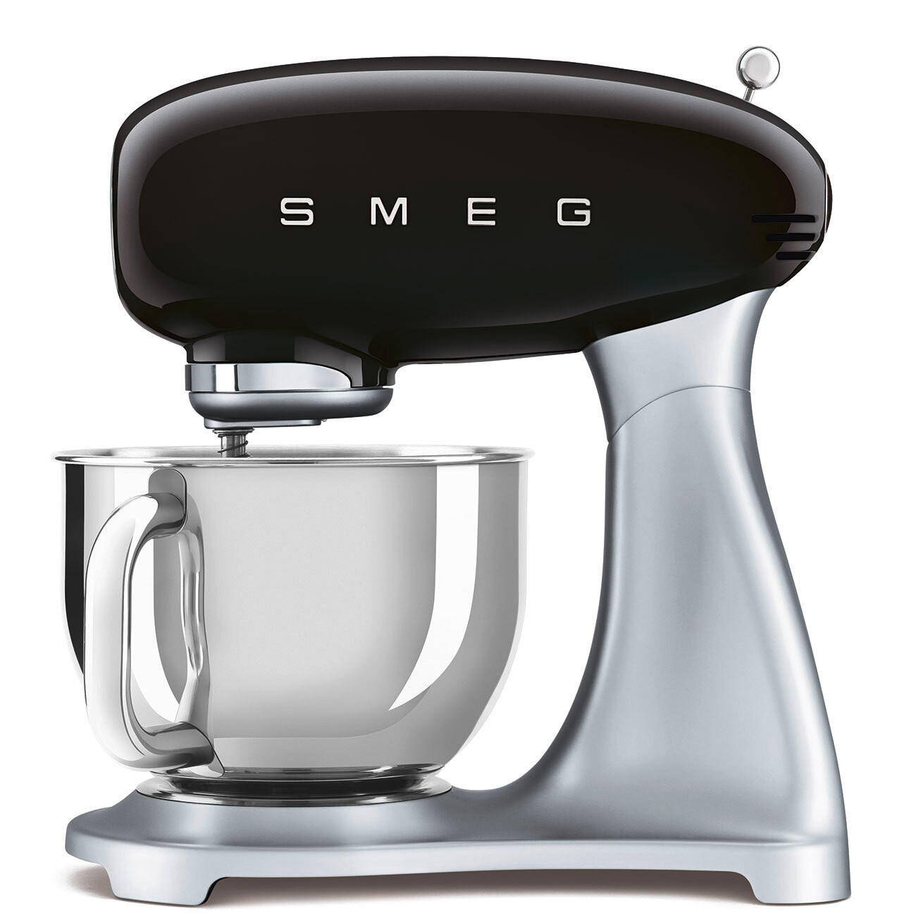 SAMOSTOJEĆI MIKSER  - crna visoki sjaj, Basics, metal (41/46/25cm) - SMEG