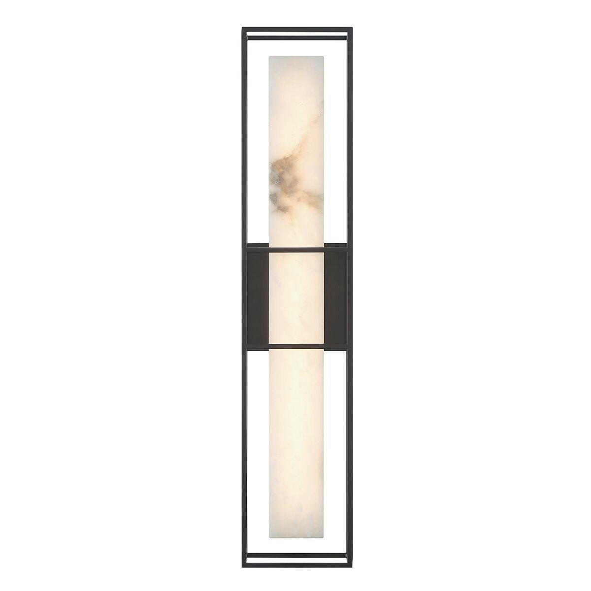 LED-WANDLEUCHTE - Schwarz, Konventionell, Glas/Metall (61/12,7/11,5cm) - Elstead Lighting