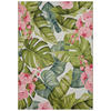 OUTDOORTEPPICH 80/165 cm Flair Grün, Multicolor  - Multicolor/Grün, Design, Kunststoff (80/165cm)