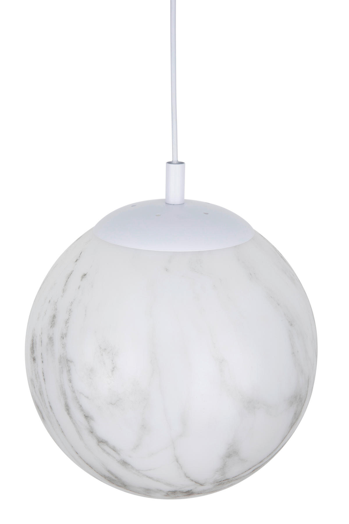 HÄNGELEUCHTE 40/120 cm  - Weiß, Design, Kunststoff/Metall (40/120cm) - Collet's Monde