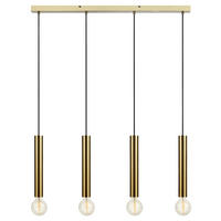 HÄNGELEUCHTE SENCILLO 108/35,5/5 cm   - Messingfarben, Basics, Metall (108/35,5/5cm) - Markslöjd