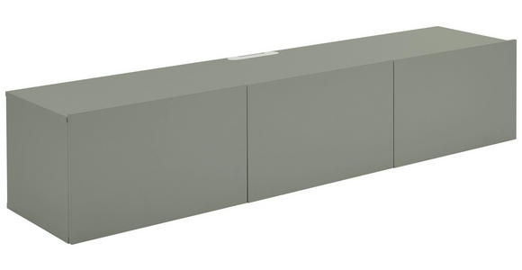 LOWBOARD  in 180/36,7/42 cm  - Grün, Design, Holzwerkstoff (180/36,7/42cm) - Hom`in