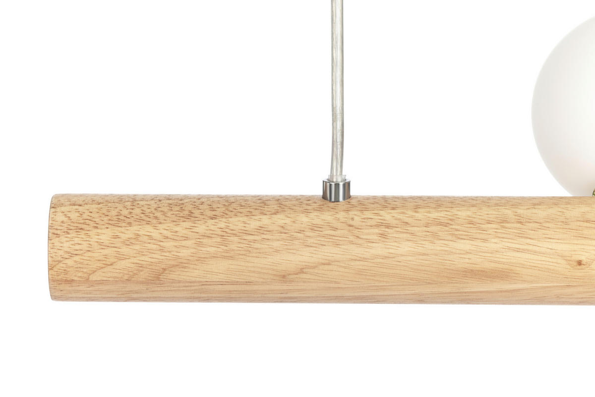 HÄNGELEUCHTE 120/150 cm  - Weiß, Trend, Glas (120/150cm) - Collett's Monde