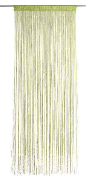 NITASTA ZAVESA UNI, ZELENA prosojno 90/245 cm - zelena, Konvencionalno, tekstil (90/245cm) - Boxxx