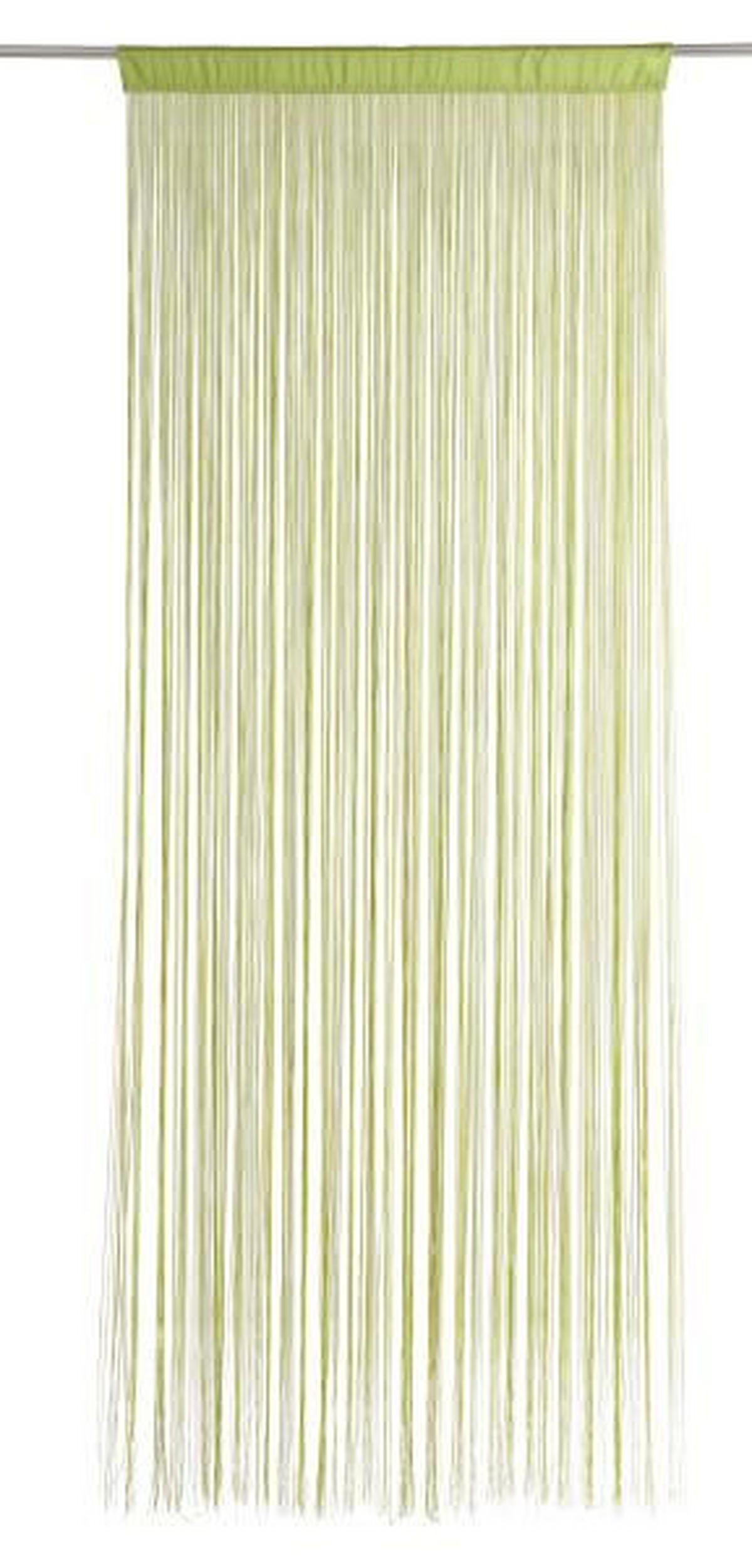 ŠPAGETI ZAVJESA zelena 90/245 cm   - zelena, Basics, tekstil (90/245cm) - Boxxx
