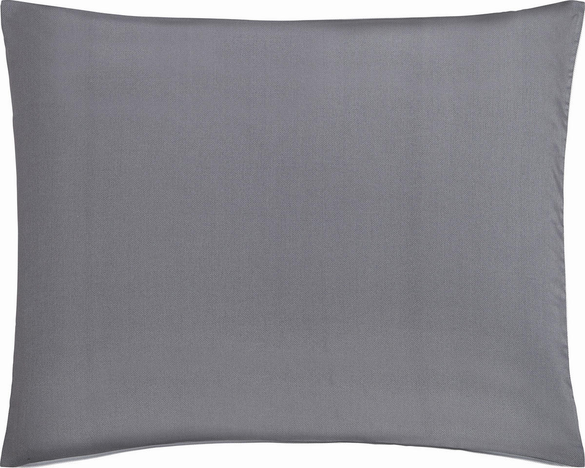 KÉTOLDALAS ÁGYNEMŰHUZAT 140/200 cm  - ezüstszínű/antracit, Basics, textil (140/200cm) - Joop!