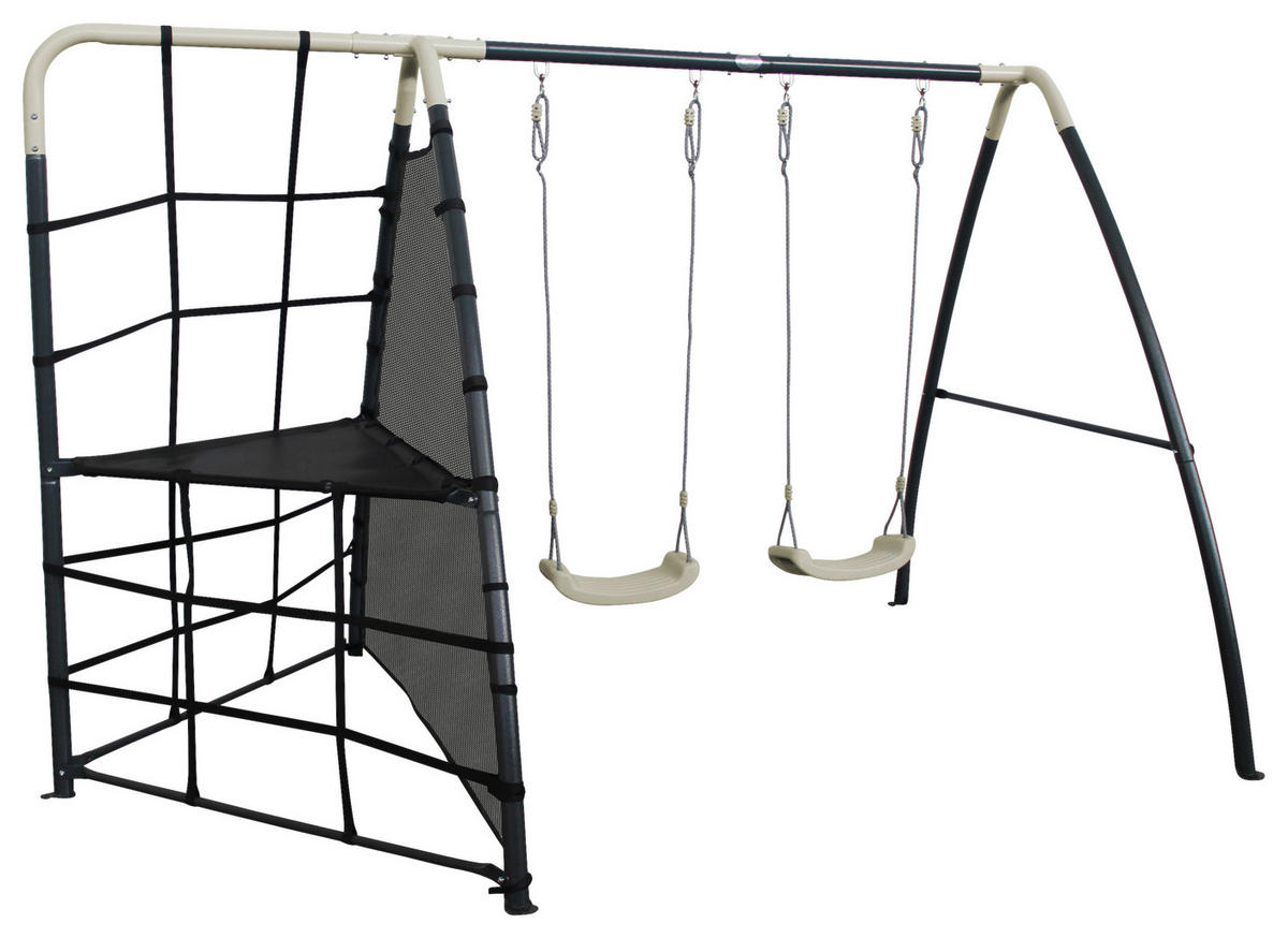 SCHAUKEL A030.252.00  - Anthrazit/Creme, Konventionell, Metall (191/190/287cm)