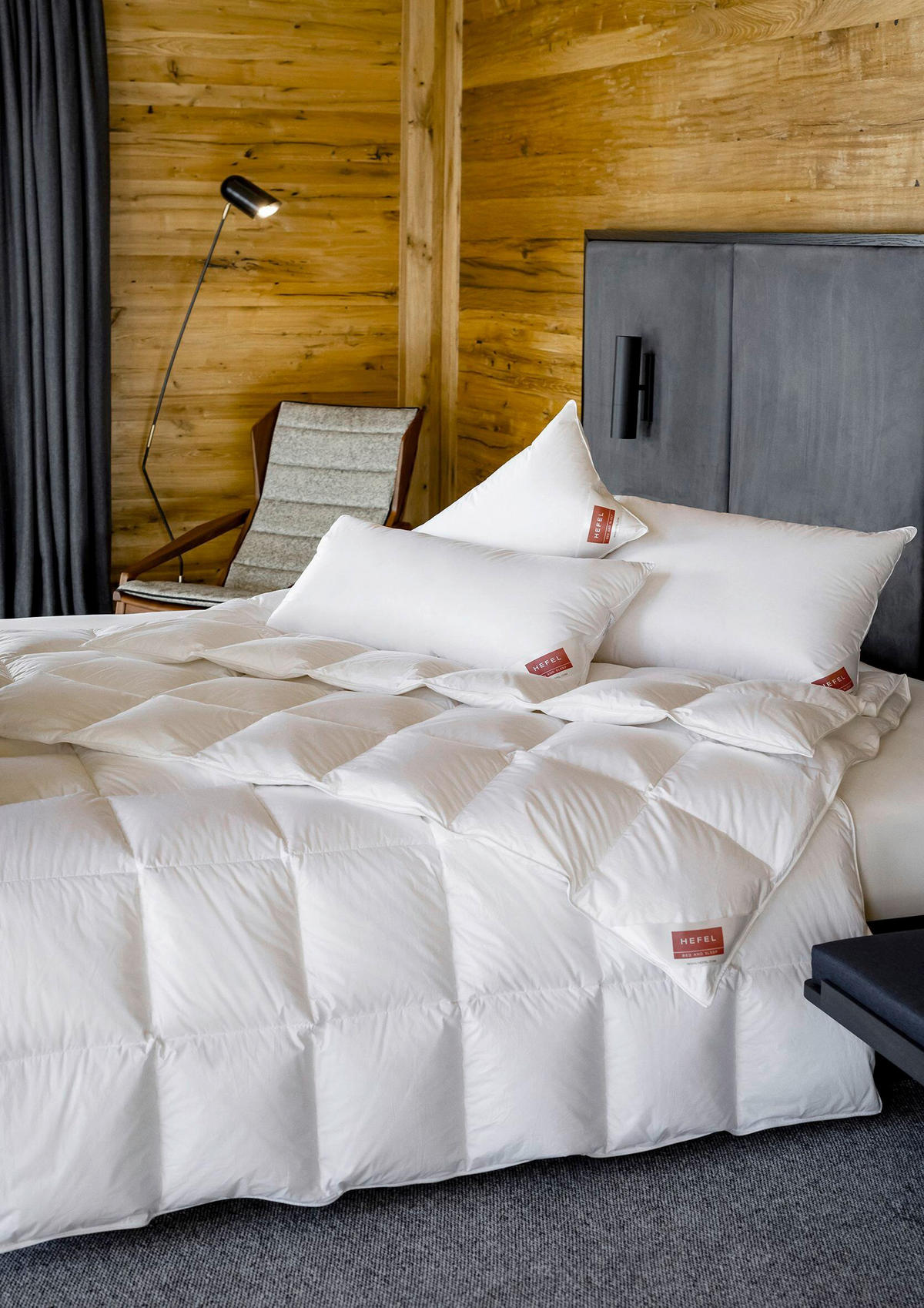 KOPFPOLSTER 70/90 cm  Alaska  - Weiß, Basics, Textil (70/90cm) - HEFEL