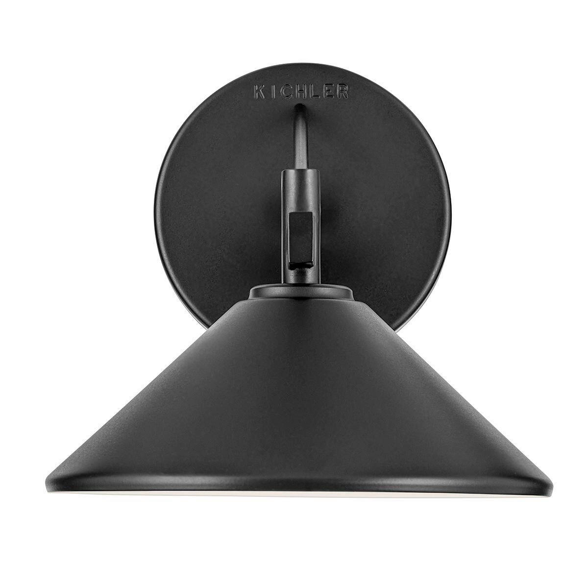 LED-WANDLEUCHTE Kichler 19,1/20,3/23,5 cm  - Schwarz, Design, Metall (19,1/20,3/23,5cm) - Elstead Lighting