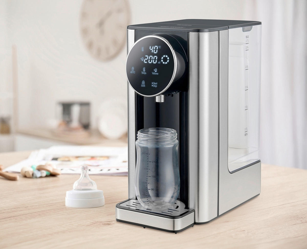 WASSERKOCHER  - Grau, Basics, Metall (15,1/31,7/26cm) - Trisa Electronics