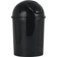 ODPADKOVÝ KÔŠ, 5 l - čierna, Basics, plast (19/31/19cm) - Sadena