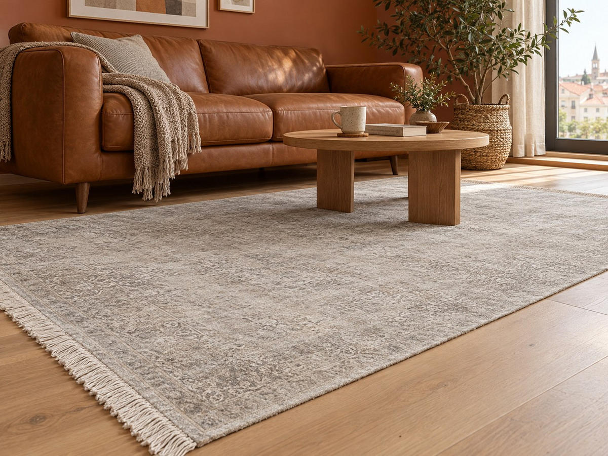 Covor Vintage Artemis  - bej, Design, textil (200/290cm) - Dieter Knoll