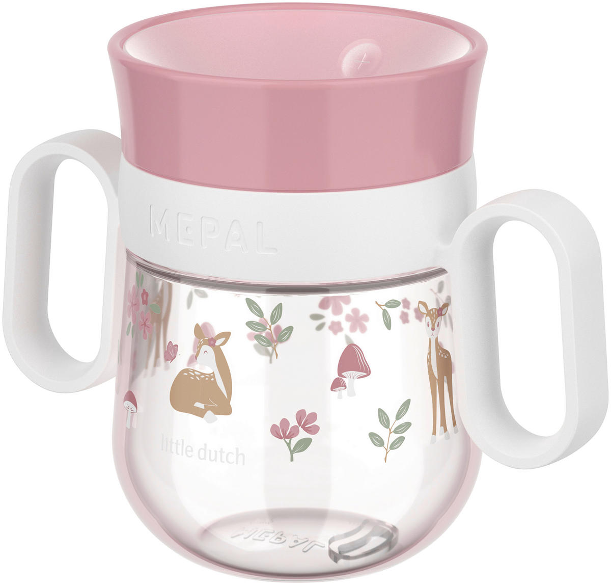 TRINKBECHER  - Multicolor, Basics, Kunststoff (13,5/7,7/10,7cm) - Mepal