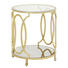 BEISTELLTISCH rund Goldfarben - Goldfarben, LIFESTYLE, Glas/Metall (56/64/56cm) BEISTELLTISCH rund Goldfarben - Goldfarben, LIFESTYLE, Glas/Metall (56/64/56cm)