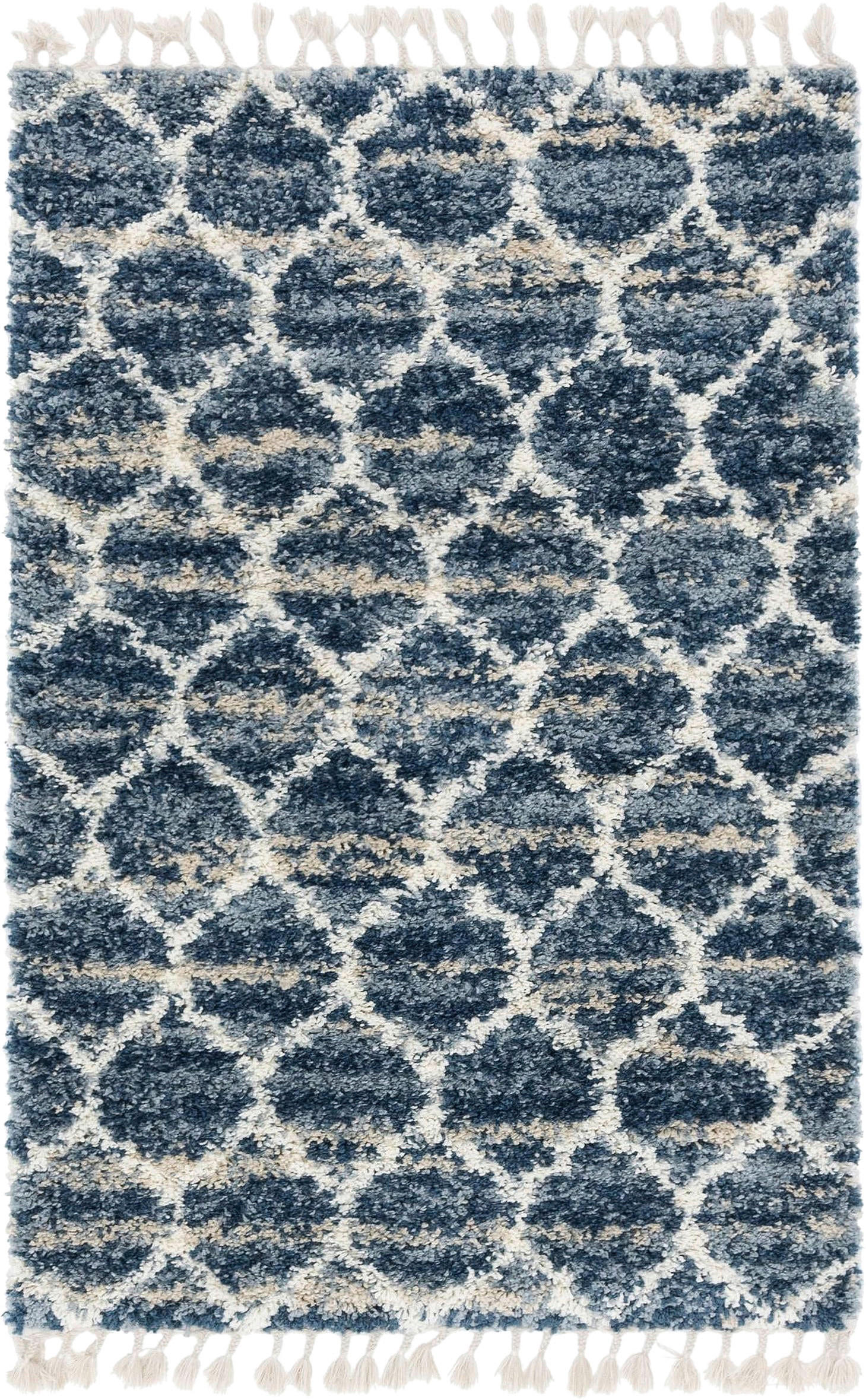 WEBTEPPICH 120/185 cm  - Blau, Basics, Textil (120/185cm)