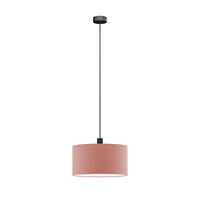 FÜGGŐLÁMPA 50/130 cm  - mauve, Basics, műanyag/textil (50/130cm)