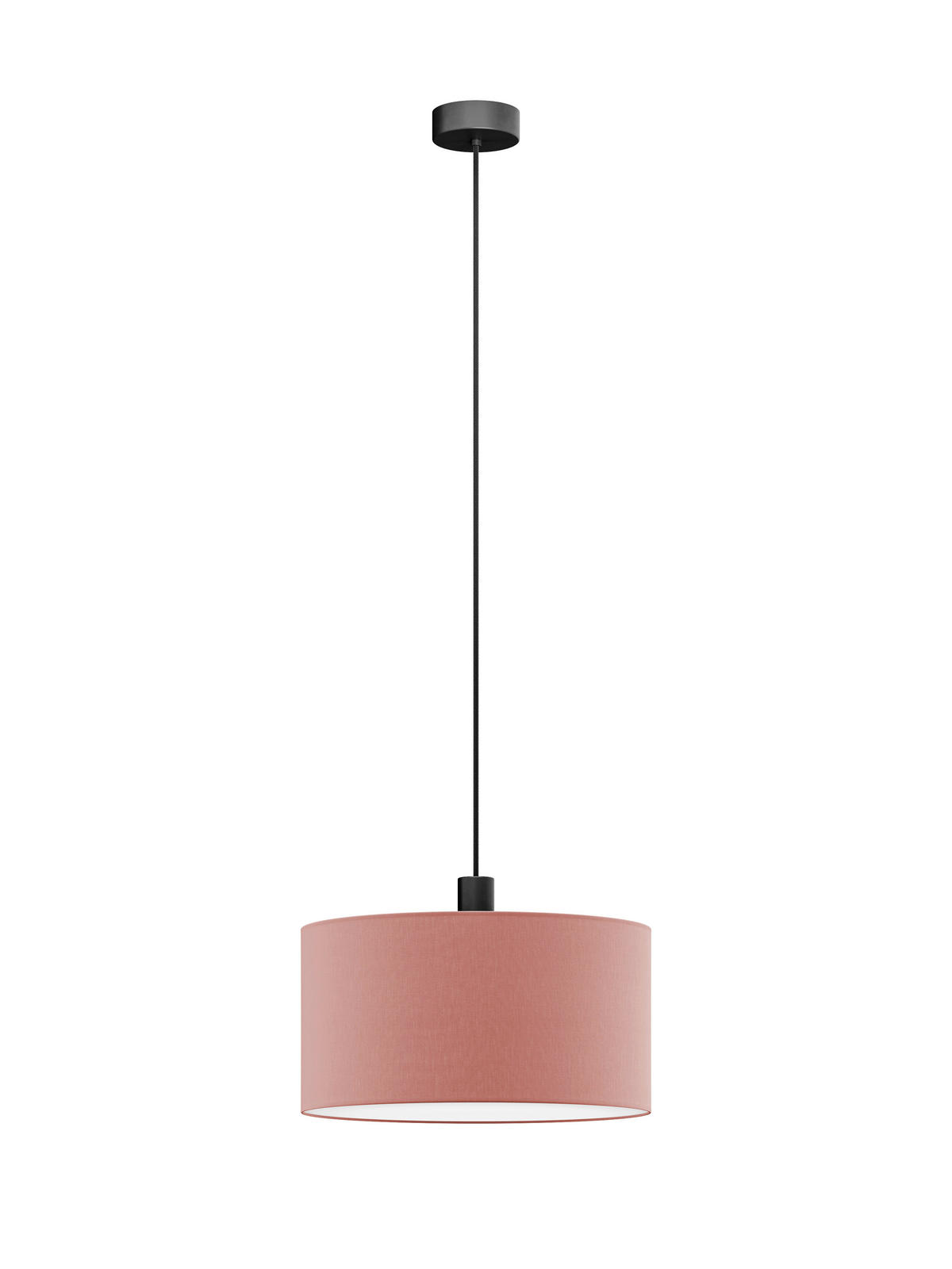 FÜGGŐLÁMPA 50/130 cm  - mauve, Basics, műanyag/textil (50/130cm)