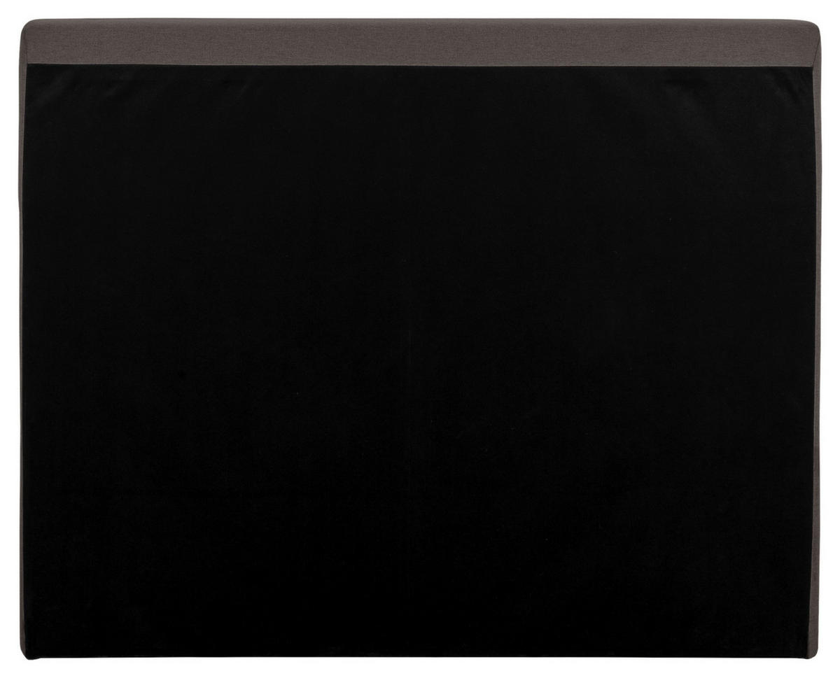 POLSTERBETT Bettkasten, Topper 120/200 cm  in Anthrazit  - Chromfarben/Anthrazit, KONVENTIONELL, Holz/Kunststoff (120/200cm) - MID.YOU