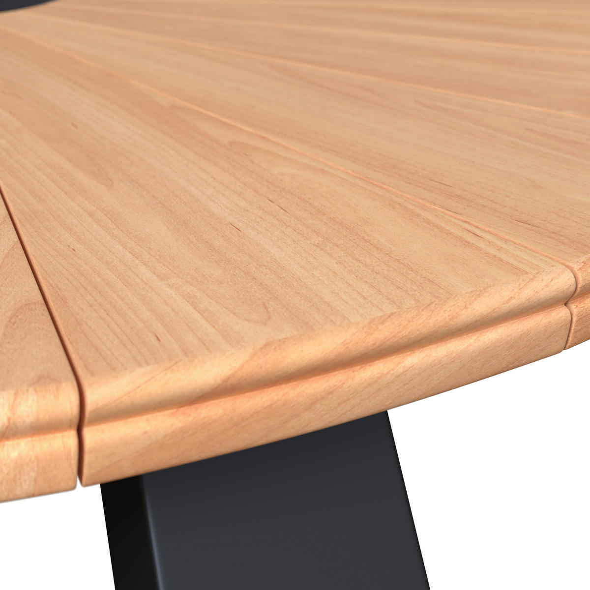 GARTENTISCHGRUPPE  - Schwarz/Teakfarben, MODERN, Holz/Metall (282/75/282cm) - Ambia Garden