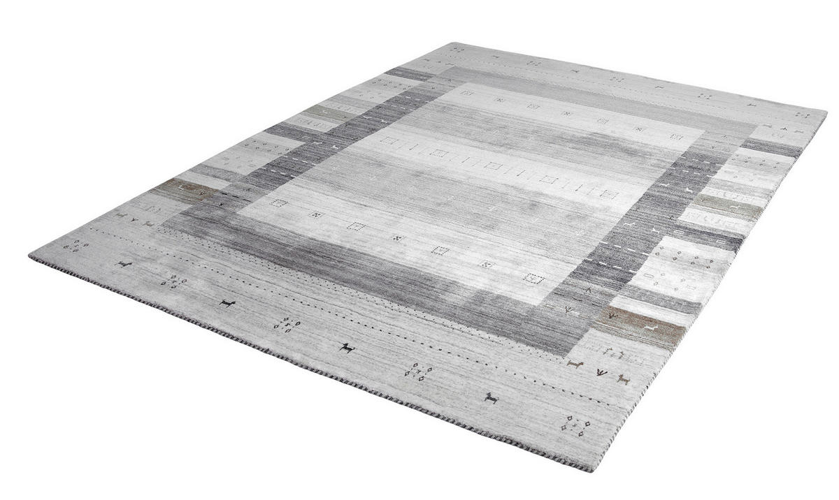 HANDWEBTEPPICH 200/290 cm Taupe  - Taupe, Basics, Textil (200/290cm) - Obsession
