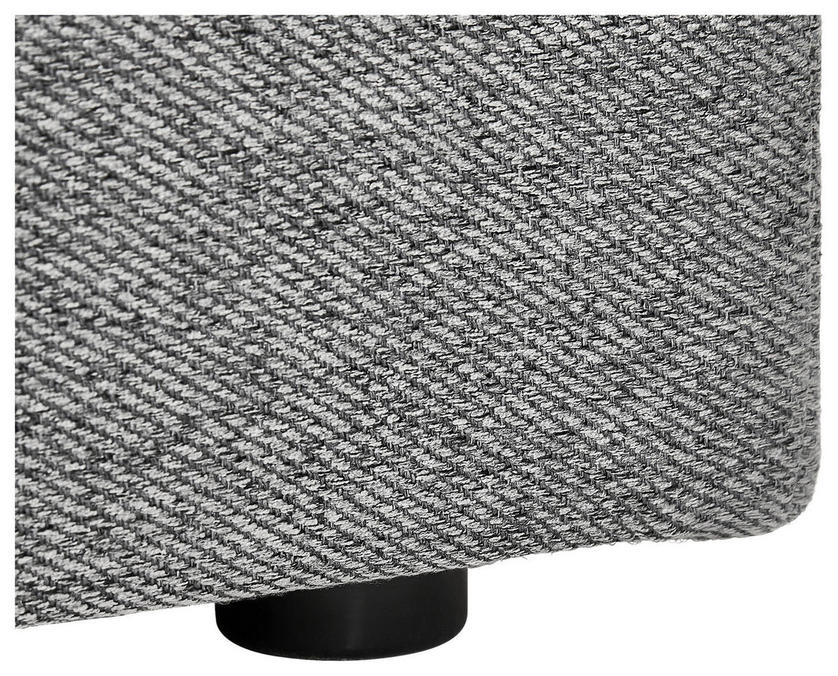BOXSPRINGBETT 100/200 cm  in Grau  - Schwarz/Grau, KONVENTIONELL, Textil (100/200cm) - Carryhome