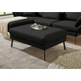 ECKSOFA  in Flachgewebe Anthrazit  175-224/255-365 cm  - Anthrazit/Schwarz, Design, Textil/Metall (175-224/255-365cm) - Dieter Knoll